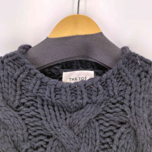 THE TOÉ Handmade オーバーサイズケーブルニット レディース FREE
