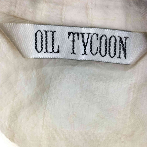 OIL TYCOON 刺繍デザイン チャイナシャツ レディース