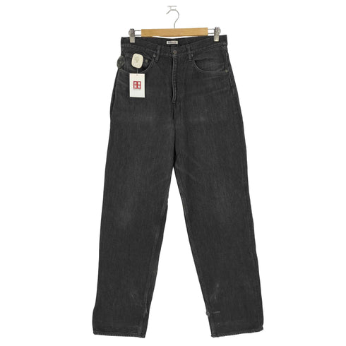 オーラリー AURALEE 18aw HARD TWIST DENIM WIDE PANTS メンズ 32inch