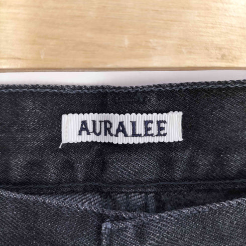 オーラリー AURALEE 18aw HARD TWIST DENIM WIDE PANTS メンズ 32inch