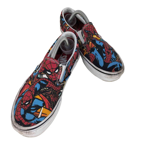 バンズ VANS アニメキャラクタープリント CLASSIC SLIP-ON クラシックスリッポン スニーカー レディース JPN:23.5