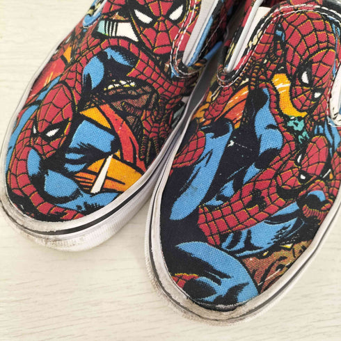 バンズ VANS アニメキャラクタープリント CLASSIC SLIP-ON クラシックスリッポン スニーカー レディース JPN:23.5