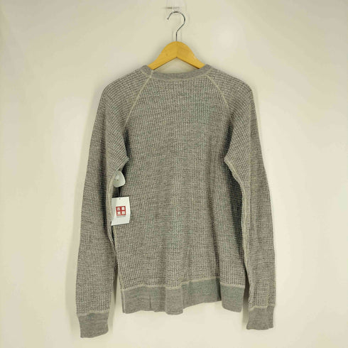 キャプテンサンシャイン KAPTAIN SUNSHINE 17aw Crewneck&Raglan Sleeved T ラグランスリーブワッフルスウェットトレーナー メンズ 38