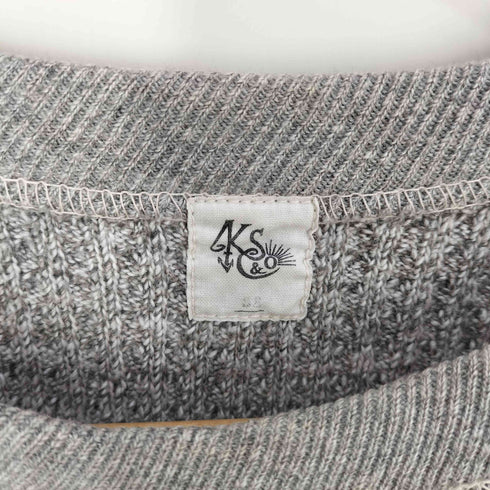 キャプテンサンシャイン KAPTAIN SUNSHINE 17aw Crewneck&Raglan Sleeved T ラグランスリーブワッフルスウェットトレーナー メンズ 38