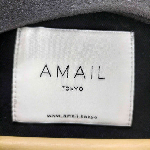 アマイル AMAIL Bulky piping trenchcoat レディース FREE