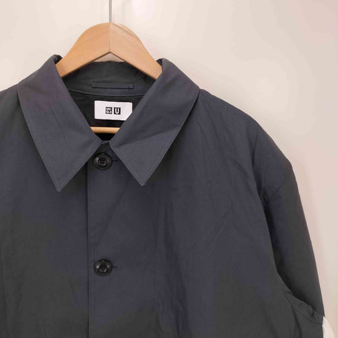 ユニクロユー UNIQLO U オーバーサイズステンカラーコート メンズ JPN:XL