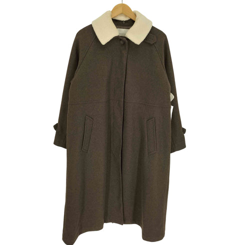 フリークスストア FREAKS STORE 22AW メルトンライクステンカラーコート レディース FREE