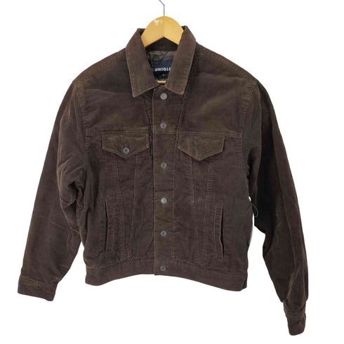 ユニクロ UNIQLO OLD 紺タグ 短丈 中綿 コーデュロイジャケット メンズ JPN:M