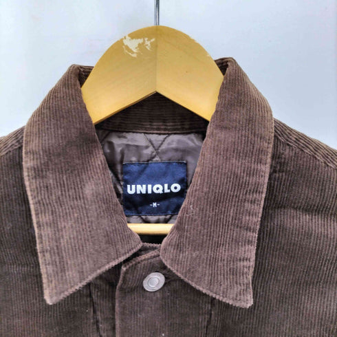 ユニクロ UNIQLO OLD 紺タグ 短丈 中綿 コーデュロイジャケット メンズ JPN:M