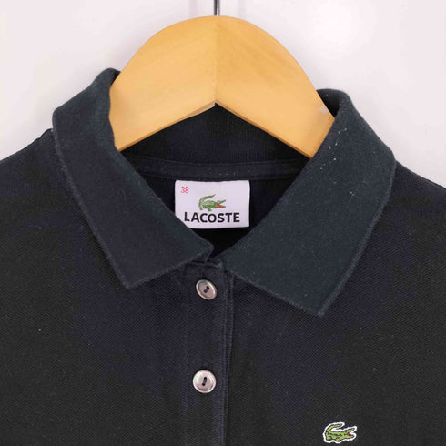 ラコステ LACOSTE ロゴワッペン 鹿の子ポロシャツ レディース EUR:38