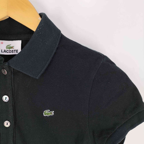 ラコステ LACOSTE ロゴワッペン 鹿の子ポロシャツ レディース EUR:38