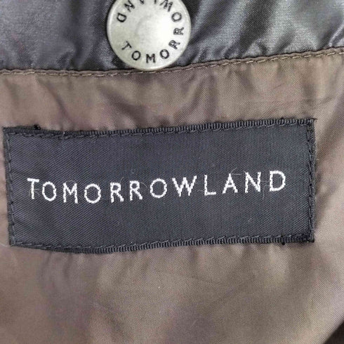 トゥモローランド TOMORROWLAND ジップアップ ナイロン ダウンジャケット メンズ JPN:L