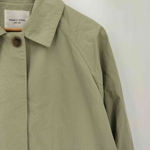 フリークスストア FREAKS STORE 24ss vintage like ステンカラーコート レディース FREE