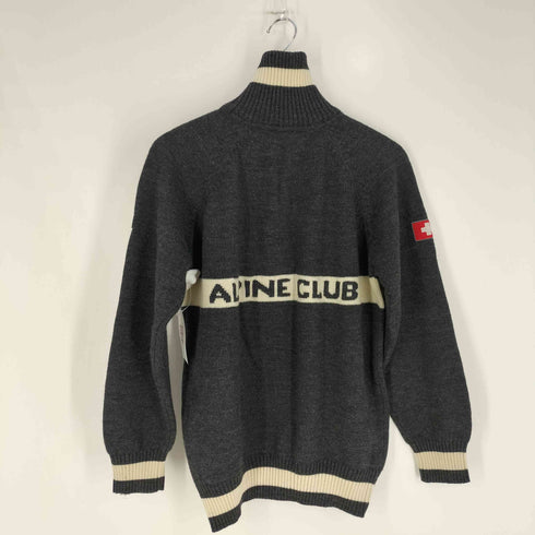 ALPINE CLUB SWITZERLAND メリノウール ハーフジップニット メンズ import:M