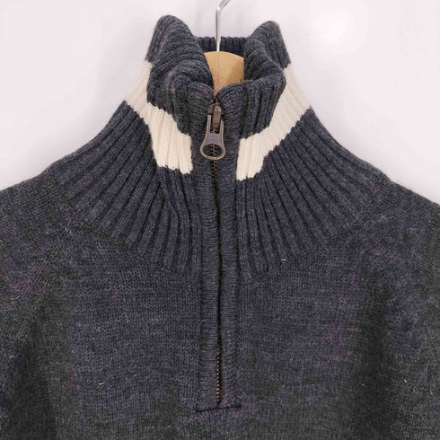 ALPINE CLUB SWITZERLAND メリノウール ハーフジップニット メンズ import:M