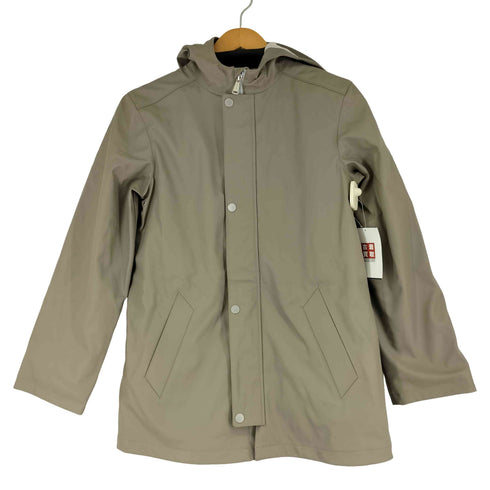 {Bonpoint フェイクレザー フーデッドジャケット レディース UK:14