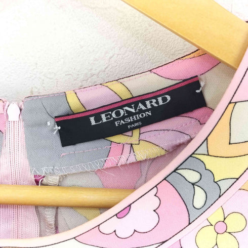 レオナール LEONARD 総柄 ブラウス レディース import:L
