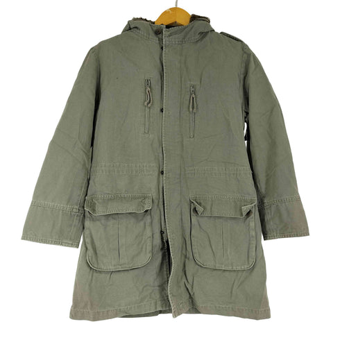 {Bonpoint 裏地ボア ミリタリーフーデッドコート レディース import:XS