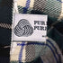 PURE VIRGIN WOOL タータンチェック ラップスカート レディース