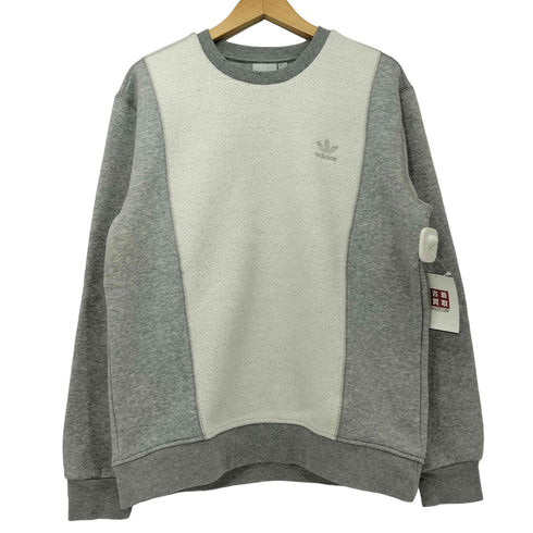 アディダスオリジナルス adidas Originals Trefoil Reverse Material Crew Sweatshirt トレフォイル リバースマテリアル クルーネックスウェットシャツ メンズ JPN:XL
