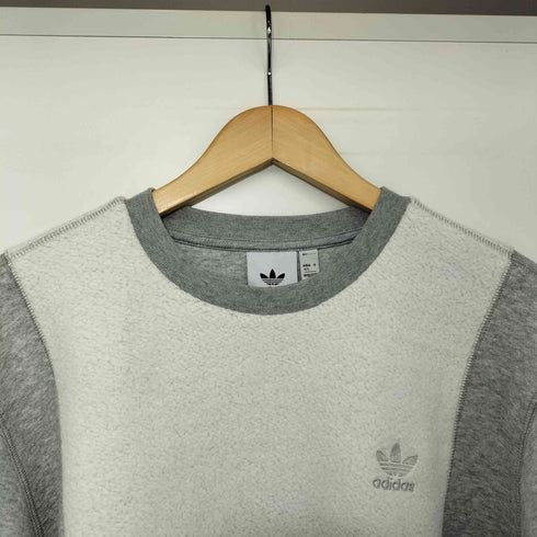 アディダスオリジナルス adidas Originals Trefoil Reverse Material Crew Sweatshirt トレフォイル リバースマテリアル クルーネックスウェットシャツ メンズ JPN:XL