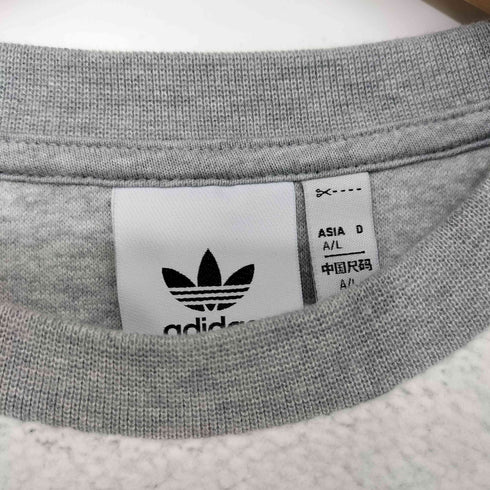 アディダスオリジナルス adidas Originals Trefoil Reverse Material Crew Sweatshirt トレフォイル リバースマテリアル クルーネックスウェットシャツ メンズ JPN:XL
