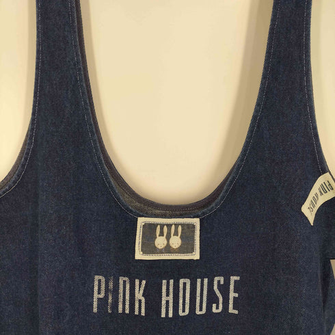 ピンクハウス PINK HOUSE ウサギワッペンジャンパースカート レディース FREE