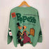 ポパイ POPEYE レトロデザイン キャラクタープリント ニット メンズ 2XL