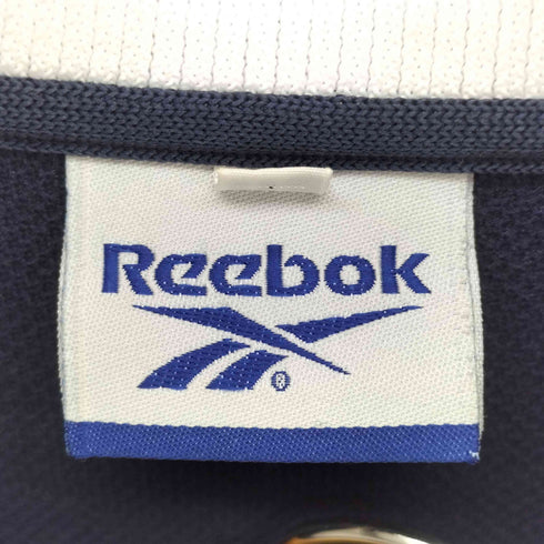 リーボック Reebok 00S ロゴ刺繍 ジップアップ トラックジャケット イージー パンツ セットアップ ジャージ メンズ LL