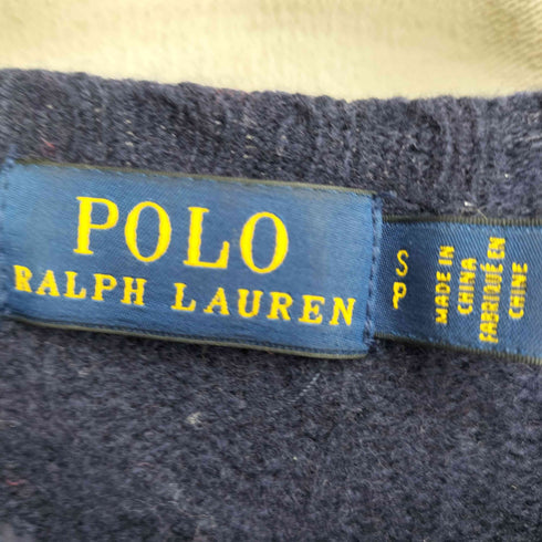 ポロラルフローレン POLO RALPH LAUREN フロントデザインケーブルニットセーター レディース import:S