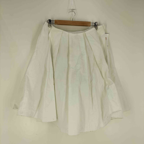 ジルサンダープラス JIL SANDER + イタリア製 プリーツ フレアスカート レディース 44
