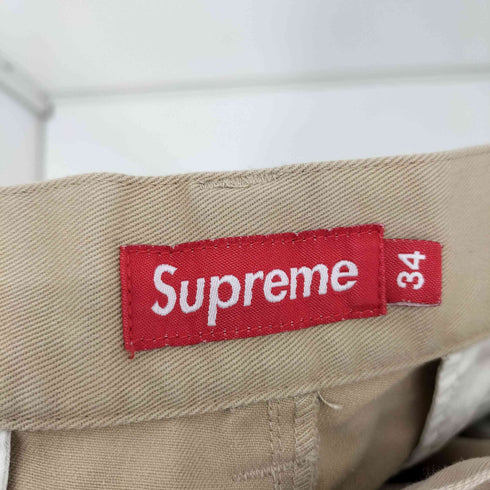 シュプリーム Supreme WORK PANTS コットンツイル チノ パンツ メンズ US:34-35
