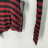 CLOTHESVOICE アシンメトリー サイドジップ ボーダー カットソー Y2K レディース import:M