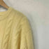 ザラ ZARA ブラッシュドテクスチャーケーブルニットセーター メンズ import:M