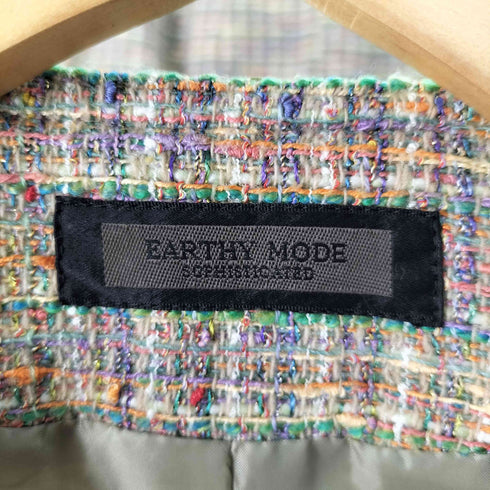 EARTHY MODE アクリルウール ツイードスーツセットアップ レディース 13