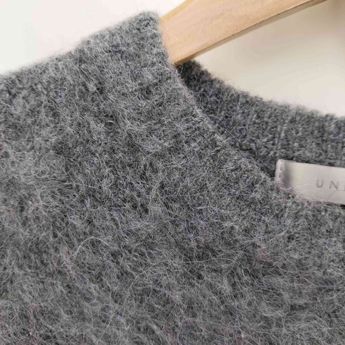 UNF/LO アルパカシャギー ロングニット レディース JPN:M