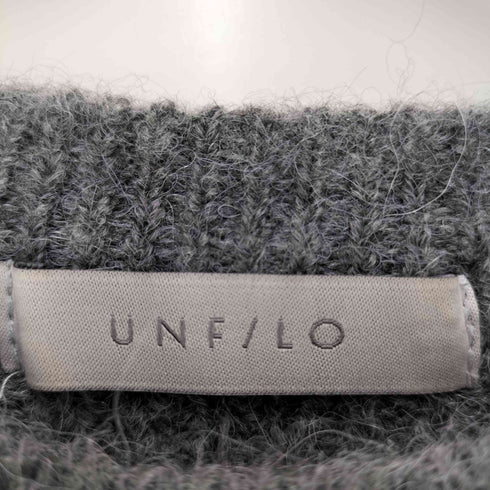 UNF/LO アルパカシャギー ロングニット レディース JPN:M