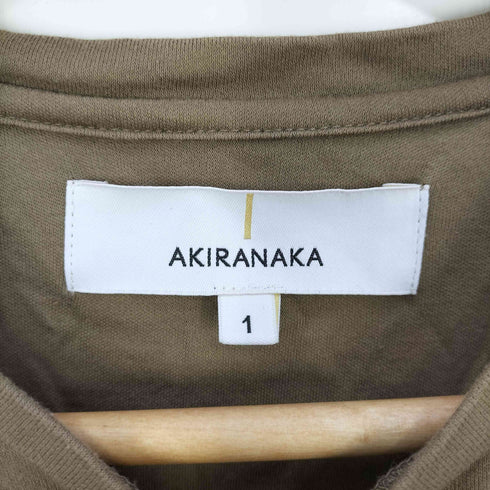アキラナカ AKIRA NAKA スリットスリーブ クルーネック ロングワンピース レディース JPN:1