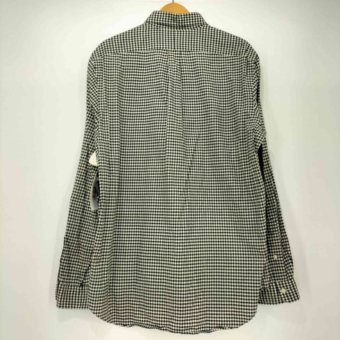 ラルフローレン RALPH LAUREN ギンガムチェック ポニー刺繍 ロングスリーブボタンダウンシャツ メンズ import:L