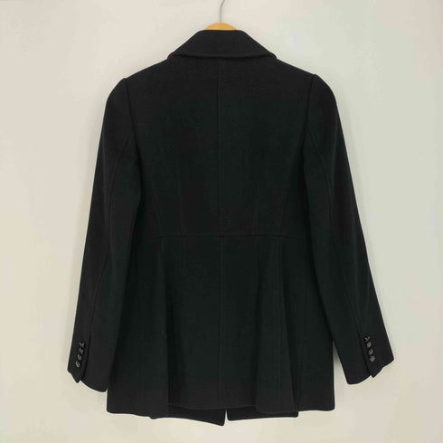 ポールスミスブラックレーベル Paul Smith BLACK LABEL ウールカシミヤ ダブルボタン ピーコート レディース EUR:40