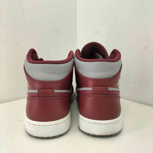 ナイキ NIKE Air Jordan 1 Mid Team Red アジョーダン1 ミッド チームレッド メンズ JPN:27.5