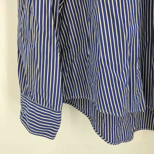 ラルフローレン RALPH LAUREN 90S ストライプ柄 ポニー刺繍 ロングスリーブボタンダウンシャツ メンズ XXL