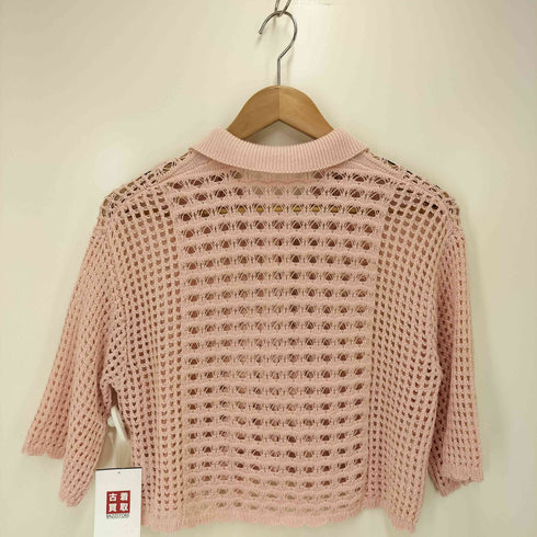 スタイルミキサー STYLEMIXER クロシェニットシャツ レディース FREE