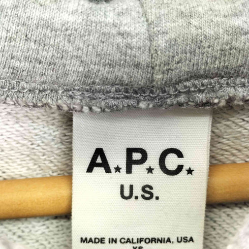 アーペーセー A.P.C. ミルクシェイク スウェットパーカー メンズ import:XS