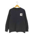 ザノースフェイス THE NORTH FACE L/S SQUARE LOGO TEE メンズ import:L