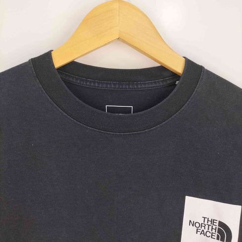 ザノースフェイス THE NORTH FACE L/S SQUARE LOGO TEE メンズ import:L