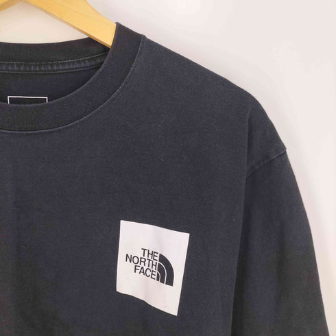 ザノースフェイス THE NORTH FACE L/S SQUARE LOGO TEE メンズ import:L