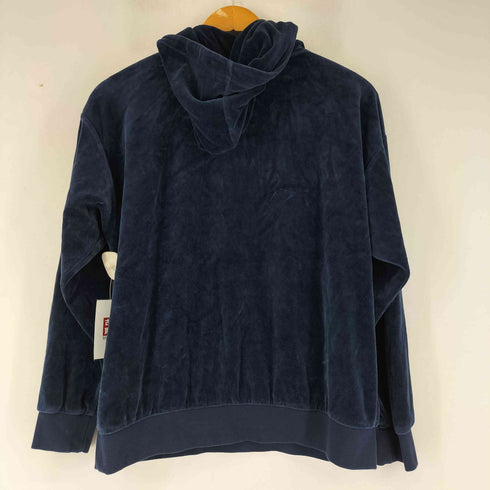 アディダスオリジナルス adidas Originals ベロア トレフォイル プルオーバーパーカー レディース import:M