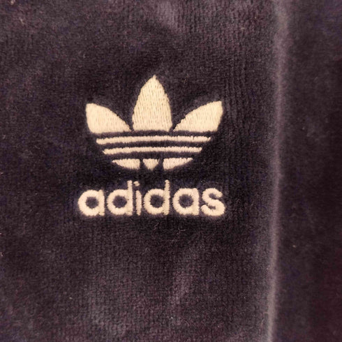 アディダスオリジナルス adidas Originals ベロア トレフォイル プルオーバーパーカー レディース import:M