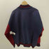 MT.SPOKANE KNITTING MILLS 90S USA製 ロゴ刺繍 スウェット 生地 バイカラー バーシティー ジャケット スタジャン ブルゾン メンズ import:L